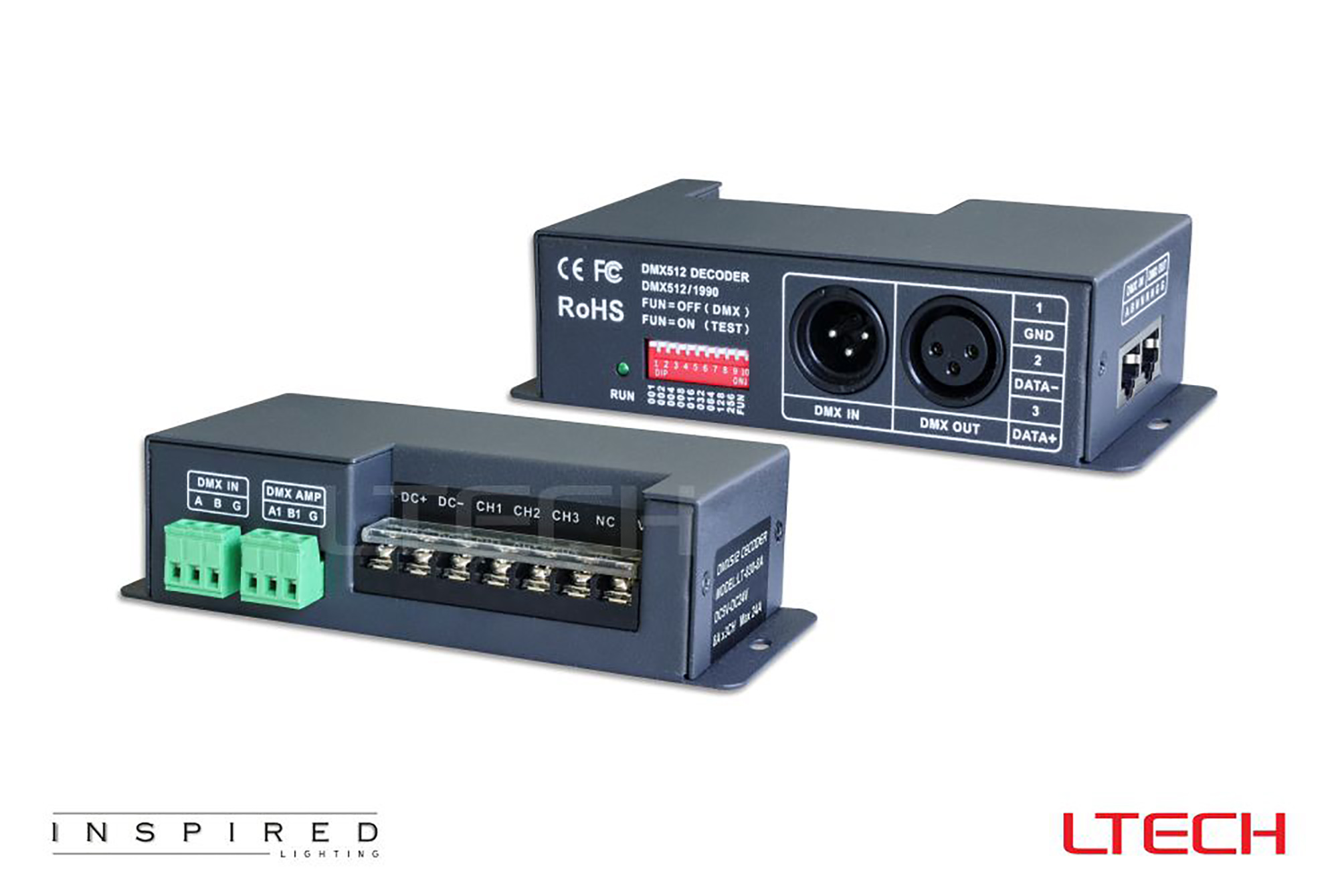 DMX Controller Controllers LTECH Control Panels DMX Controller Controllers LTECH Control Panels